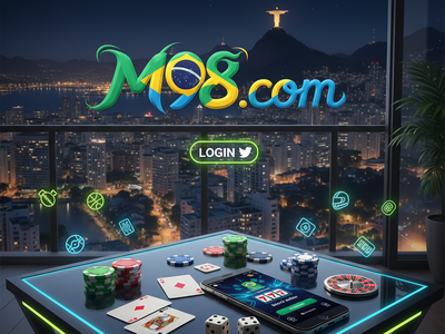 Fichas de cassino em uma mesa de bacará.